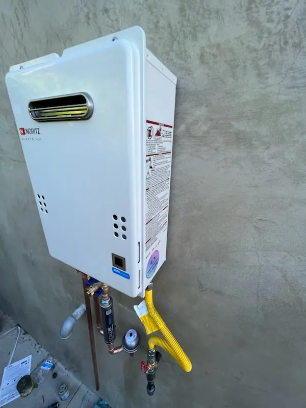 Tankless water heater installation for South Common homes